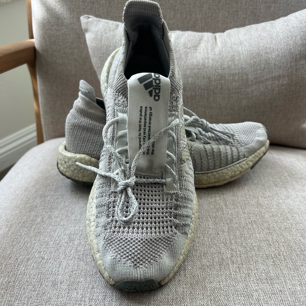 Adidas Ultraboost, men’s 9.5, grey/grey